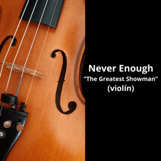 NEVER ENOUGH-VIOLIN